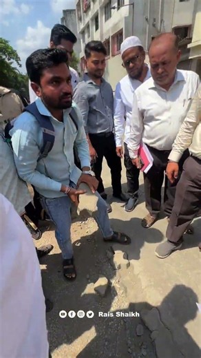 Inspected Ongoing Road & Development Projects Across Bhiwandi | Ground Reality Check