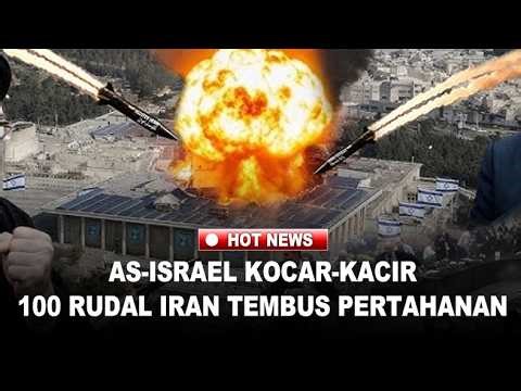 Blockade Breached! US-Israel Scattered After 100 Iranian Missiles Penetrate Defenses, Navy Minist...