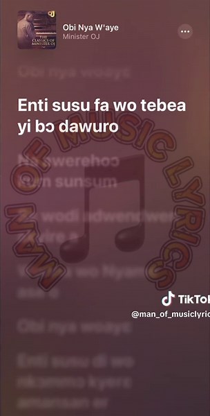 Obi Nya W’aye: Uplifting Gospel Music by Minister OJ