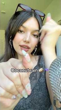 ASMR Coconut Rain 🥥 🌧️ #asmr