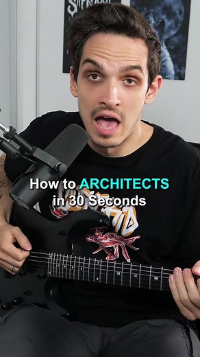 Architects Drop B Skippy Riff Tutorial