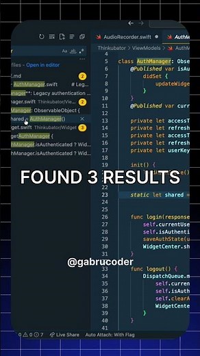 🚀 VS Code Trick You’ll Love!Search anything across your entire codebase in seconds 🔍⚡