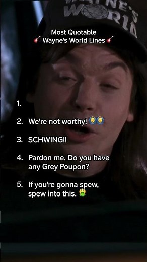 PARTY TIME!! EXCELLENT!! 🎸🎸🎸🎸🎸 #WaynesWorld