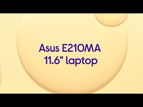 Asus E210MA 11.6" Laptop - Intel® Celeron®, 64 GB eMMC, Blue - Product Overview