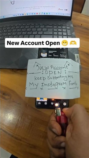 New Account is Open 🤓 to my youtube family 🫶