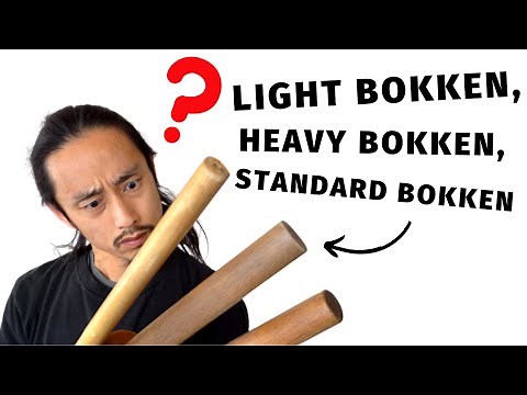 How to swing 3 types of bokken