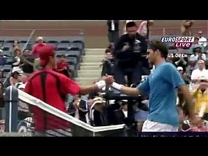 Roger Federer vs Wang Yeu Tzuoo 2006 US Open R1 Highlights
