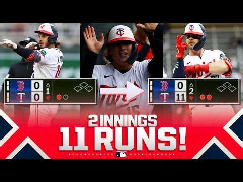 WHAT A START! Twins score 11 RUNS in the first TWO INNINGS! 😯🔥 (Ft. Caratini, Kreidler, more!)