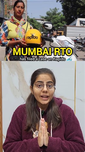 Drishti kataria | Personal Branding Coach on Instagram: "Mumbai RTO has filed a case on Rapido #MumbaiRTO #Rapido #simple_drishti"