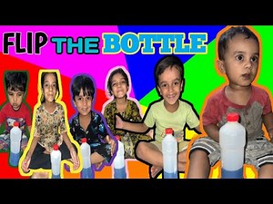 Easy Kids Bottle Flip Challenge | Bottle Flip Game with Kids | Mujeeb Malik Vlogs