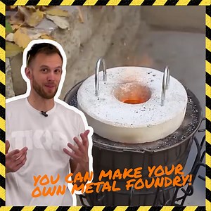 You Can Make Your OWN Metal Foundry?!🔧 | The King of Random