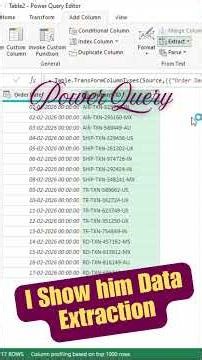 Stop Copy-Paste! Extract Data Automatically with Power Query 🚀