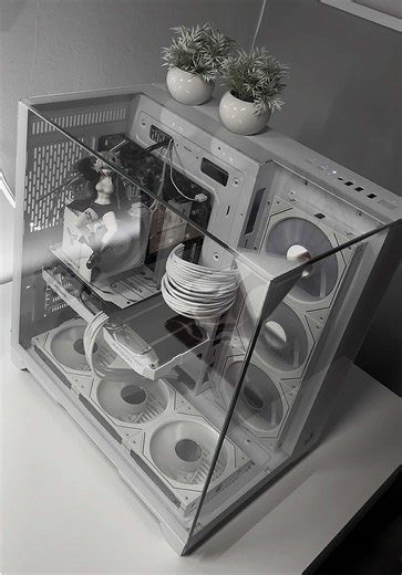 Ultimate PC Gamer Setup with LED Lights | TechTok Brasil