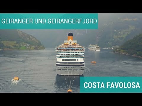 Costa Favolosa Norwegen - Kreuzfahrt Vlog: Geiranger / Geirangerfjord (Tag 4)
