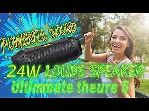 Vanzon V40 Bluetooth Speaker Review: 24W Sound & 24H Playtime