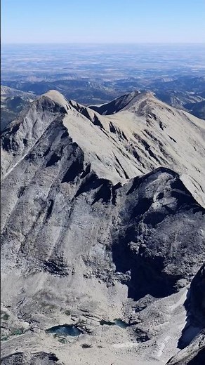 Majestic Longs Peak in Colorado's Rocky Mountain National Park #shorts