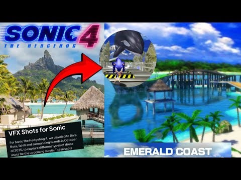 Sonic Movie 4 Emerald Coast Confirmed In Latest Bora Bora Info Hints At Location & More