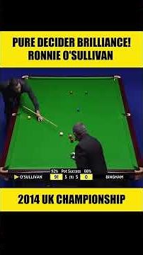 Ronnie WINS the Decider in Style 🤯🎱 | 2014 UK Championship SF