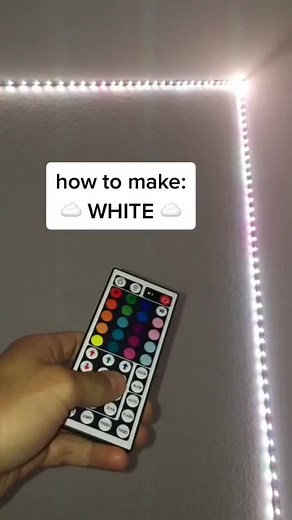 How to make white ☁️ #ledlights #leds #led #ledlight #ledlightcolors #fyp