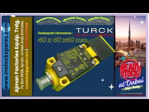 Turck sensor Stock service installation Dubai Ni50U-CP40-AP6X2-H1141 1625835 N159U , B150U Reeady