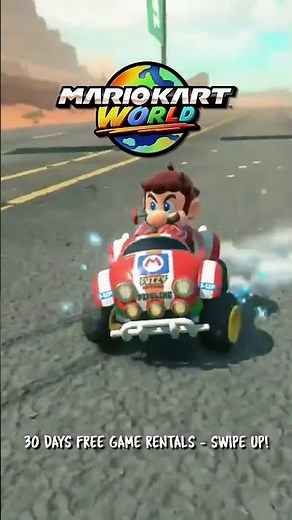 GameFly Video Game Rentals -Mario Kart World - HR ST - Rent Your Games and Save #mariokart #games