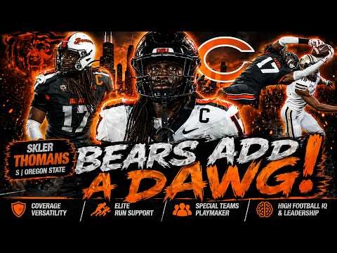 BEARS ADD A DAWG! Sign UDFA Safety Skyler Thomas Brings THE HITS