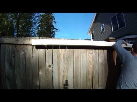 How To Build a Rain Gutter Garden Planter