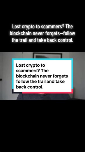 Lost crypto to scammers? The blockchain never forgets follow the trail and take back control. #CryptoRecovery #StolenCrypto #BlockchainForensics #CryptoScamAwareness #GerrardTechInvestigations