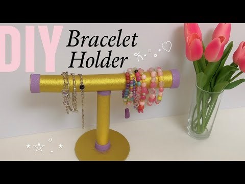 Make Your Own Bracelet Holder | Easy Craft Tutorial ✨