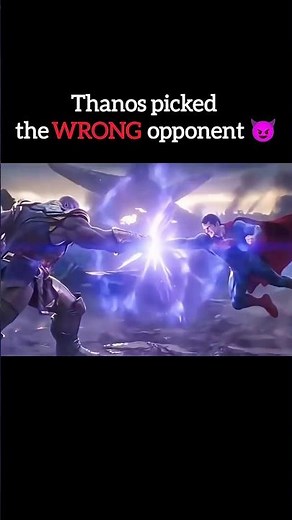 Superman vs Thanos 🥶