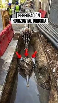 ¿Como pasan tubos bajo tierra sin excavar?