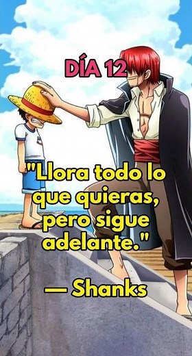 Día 12 subiendo frases filosóficas de One Piece hasta llegar a 10K suscriptores
