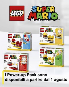 47K views · 512 reactions | Looking good LEGO Mario! Con i tuoi nuovi Power-Up e diversi modi di giocare ✈️⚒️ | LEGO | Facebook