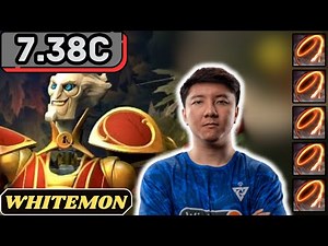 Whitemon RINGMASTER Hard Support Gameplay Patch 7.38c - Dota 2 Support