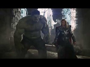 Avengers vs Chitauri Army | Final Battle Scene | Hulk Punches Thor | The Avengers (2012) Movie [HD]