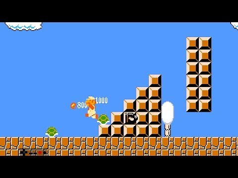 Super Mario Bros. "warpless" TAS in 18:36.78 by HappyLee & Mars608