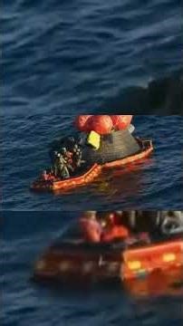 First member of the Artemis II steps out of Orion capsule