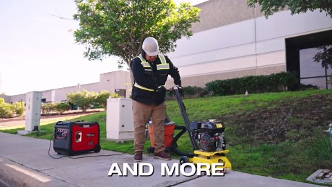 Tomahawk Power 8 in. Gas Concrete Scarifier Planer Grinder with 5.5 HP Honda Engine and Tungsten Carbide Blade Kit OSHA Compliant TSCAR-8H + TSCAR6TCC