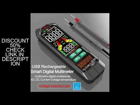 USB Charge Smart Multimetro Digital Profesional AC DC Current Voltage Detector Pen Capacitance Temp