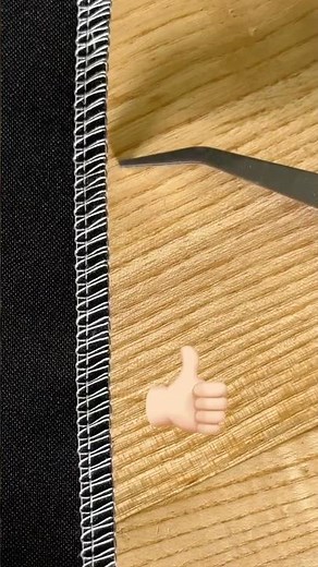 ✅ Perfect overlock stitches?! Easy! #diy #sewing #recommended