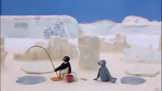 Pingu - Season 1 - Ep 4 - Pingu Goes Fishing