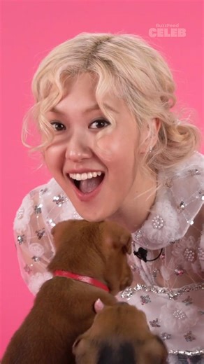 Besties, we have some exciting news! The ROSÉ Puppy Interview drops tomorrow on BuzzFeed Celeb! Drop a 💗 if you're ready for it! #ROSÉ #PuppyInterview | BuzzFeed Celeb
