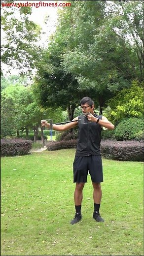 Chest Expander Exercise 2 #chestexercise