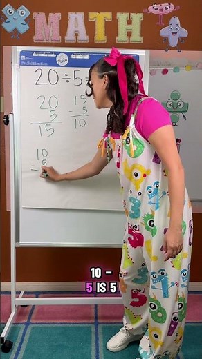 Dividing using repeated subtraction strategy. #mathlessons #division #maths #teacher