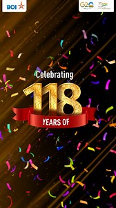 18K views · 1.1K reactions | A journey that started in 1906 and is still a part of many peoples' lives. Bank of India is celebrating its Foundation Day on 7th September 2023. So, join us in celebrating 118 years of innovative banking for a self-reliant nation. #AmritMahotsav #BankofIndia #FoundationDay | Bank of India | Facebook