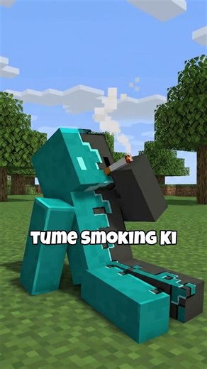 This mod add cigarettes ... #minecraft