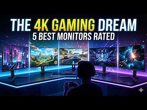Best 4K Gaming Monitors Ranked for 2026!