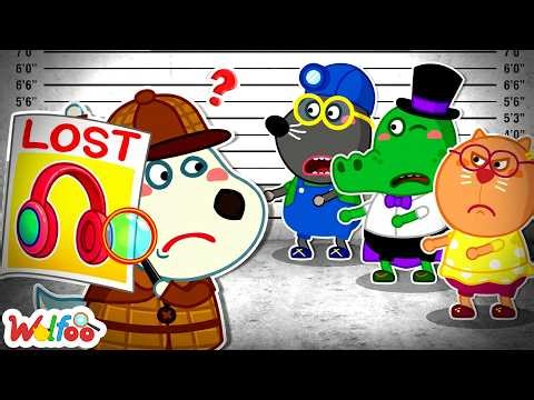 Who Took Bufo’s Headphones?! 🕵️ Wolfoo Detective Story for Kids | Wolfoo Cartoon for Kids