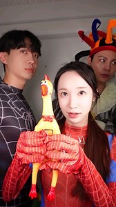 Chicken sound effect challenge | Big Marvel