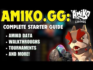 How to Use Amiko.gg | Full Guide for Aurory Amiko Legends Players & Tournament Setup